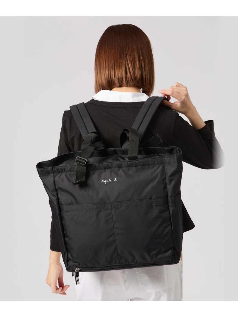 楽天市場】ロゴ ペアレンツバッグ マザーズバッグ agnes b. ENFANT