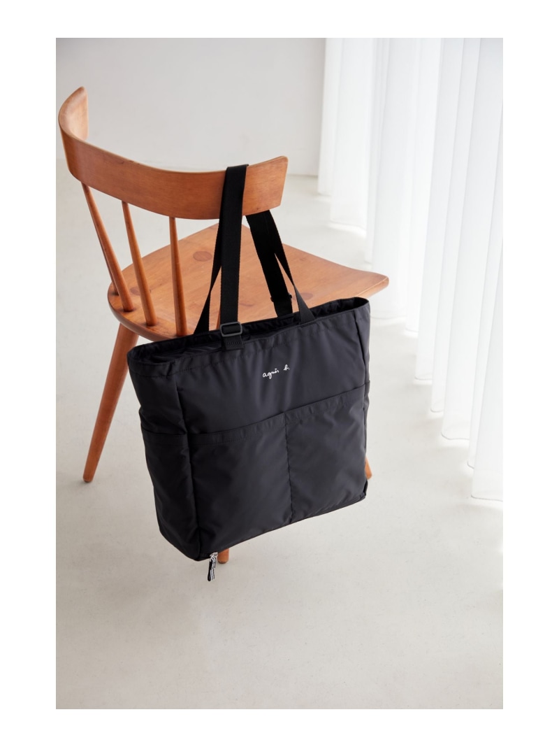 楽天市場】ロゴ ペアレンツバッグ マザーズバッグ agnes b. ENFANT