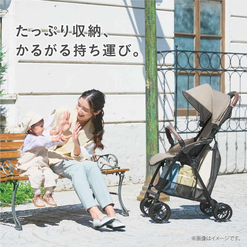 楽天市場】軽量B形ベビーカー コンパクト ハイシート コンビ