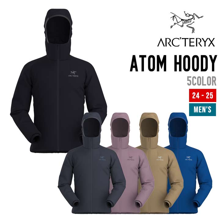 楽天市場】ARC'TERYX アークテリクス 24-25 ATOM HOODY MENS アトム