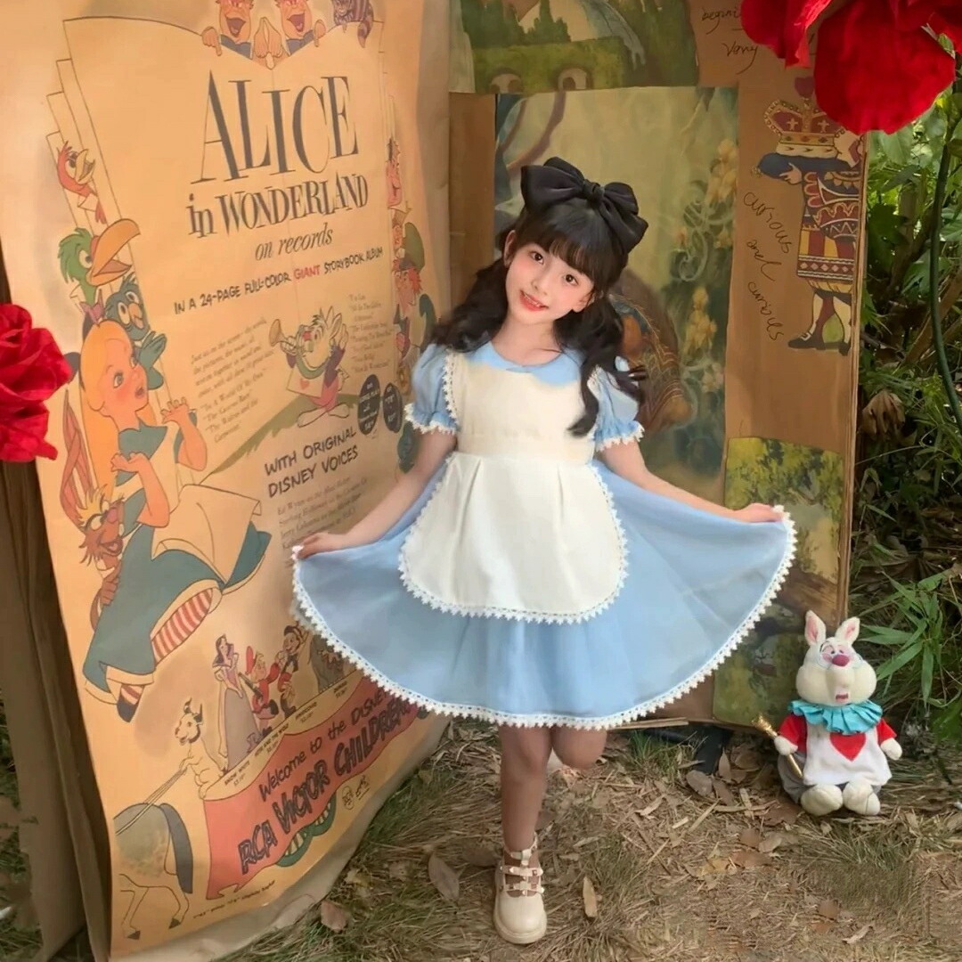 楽天市場】【[国内検品/検査済]】 【品質保証】アリス風ドレス 子供用