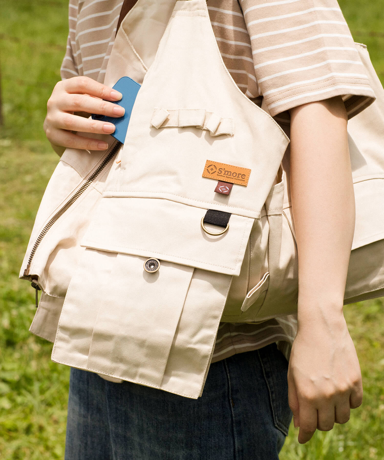 楽天市場】【 S'more / S'more fireproofing 2WAY campvest 】 ベスト