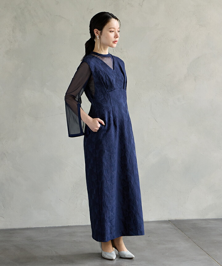 楽天市場】【10%OFFクーポン☆3/2 9:59まで】チュールブラウス付きジャ