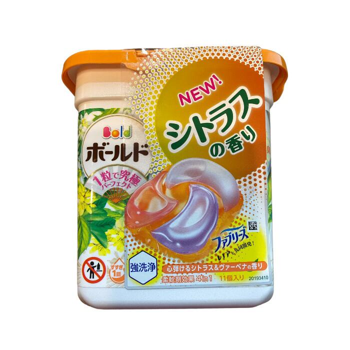 楽天市場】ボールド 洗濯洗剤 洗剤 ジェルボール シトラス&ヴァーベナ