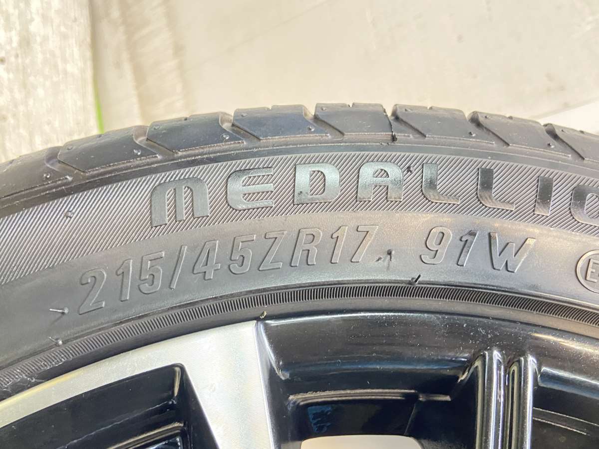 楽天市場】215/45R17 CSTメダリオンMD-A1 SMACK 17x7.0 48 100-5穴