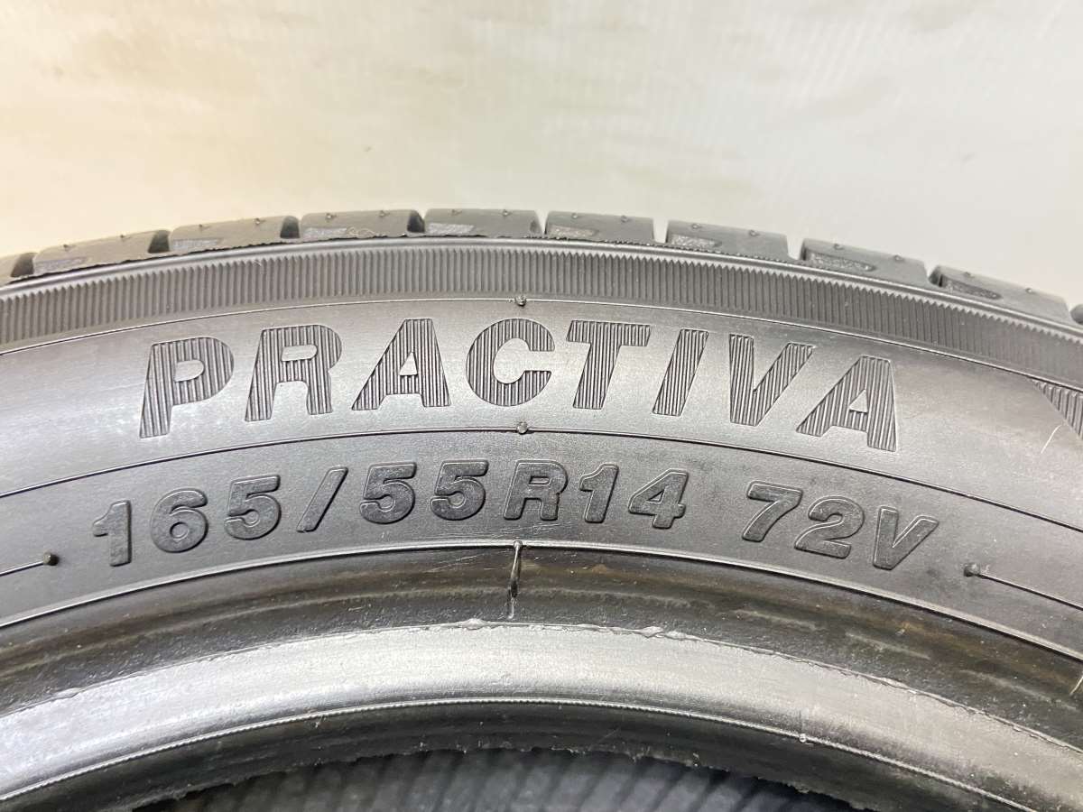 楽天市場】165/55R14 イエローハット PRACTIVA 中古タイヤ サマー