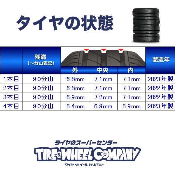楽天市場】255/45R20 ブリヂストン エコピア H/L 422+ 中古タイヤ