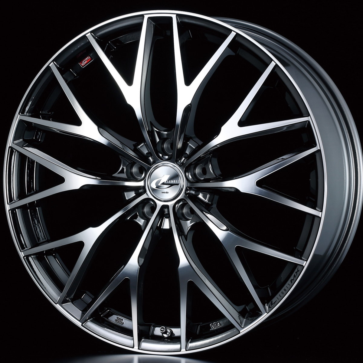 楽天市場】ウェッズ レオニス MX 21x8.5J 38 114.3-5穴 BMCミラー