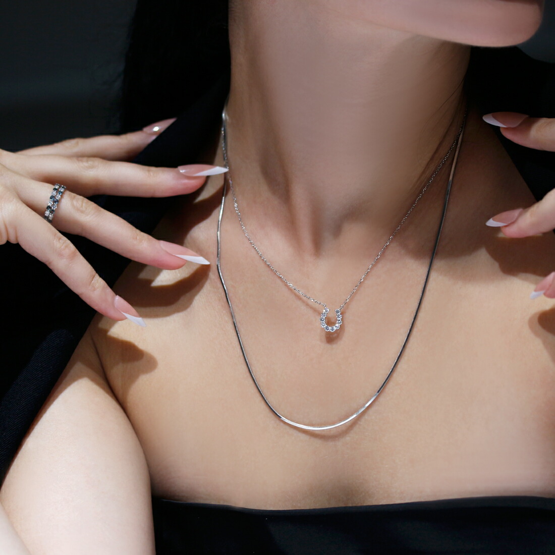 楽天市場】【JaMais】スネークチェーンネックレス PT850 プラチナ 約