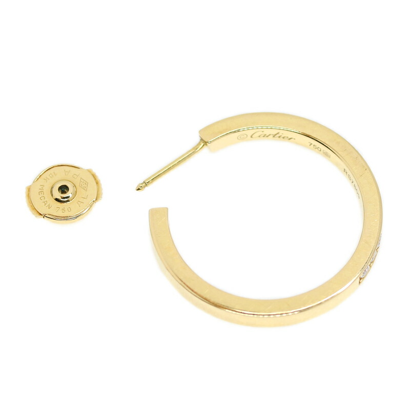楽天市場】【Cartier】 カルティエ クラシック フープ ダイヤモンド