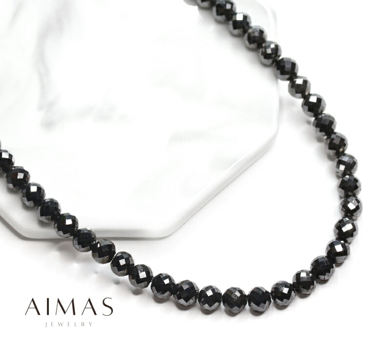 楽天市場】【ｾｰﾙ】ブラックダイヤモンド 150ct ネックレス K18WG