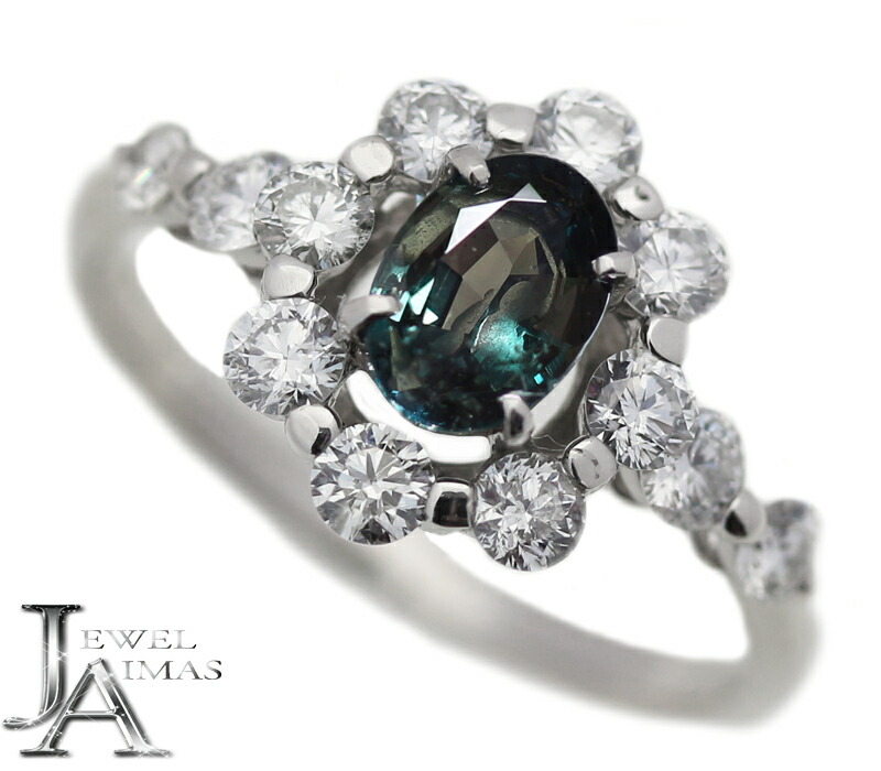 楽天市場】【ｾｰﾙ】アレキサンドライト 0.703ct リング 13号 PT900