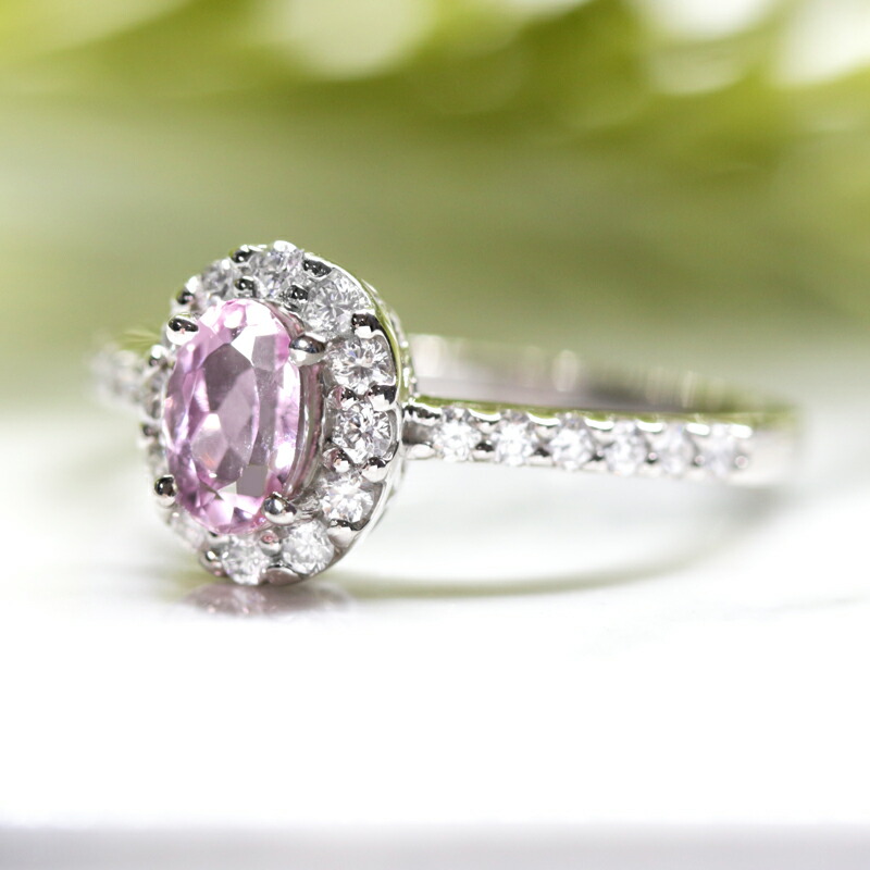 楽天市場】インペリアルトパーズ 0.39ct リング 11号 PT900 プラチナ