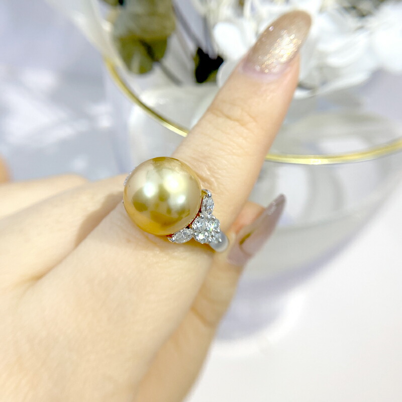 良品 TASAKI ベビーパール K18 金 デザインリング 真珠 楽天市場