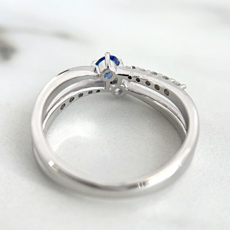 楽天市場】ベニトアイト 約0.2ct リング 11.5号 PT900 プラチナ