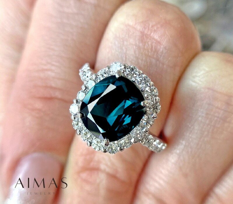 楽天市場】インディコライトトルマリン 3.235ct リング 13号 PT900