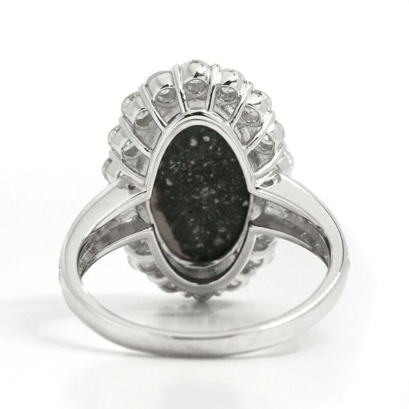 楽天市場】ブラックオパール 3.62ct リング 13号 PT900 プラチナ 指輪