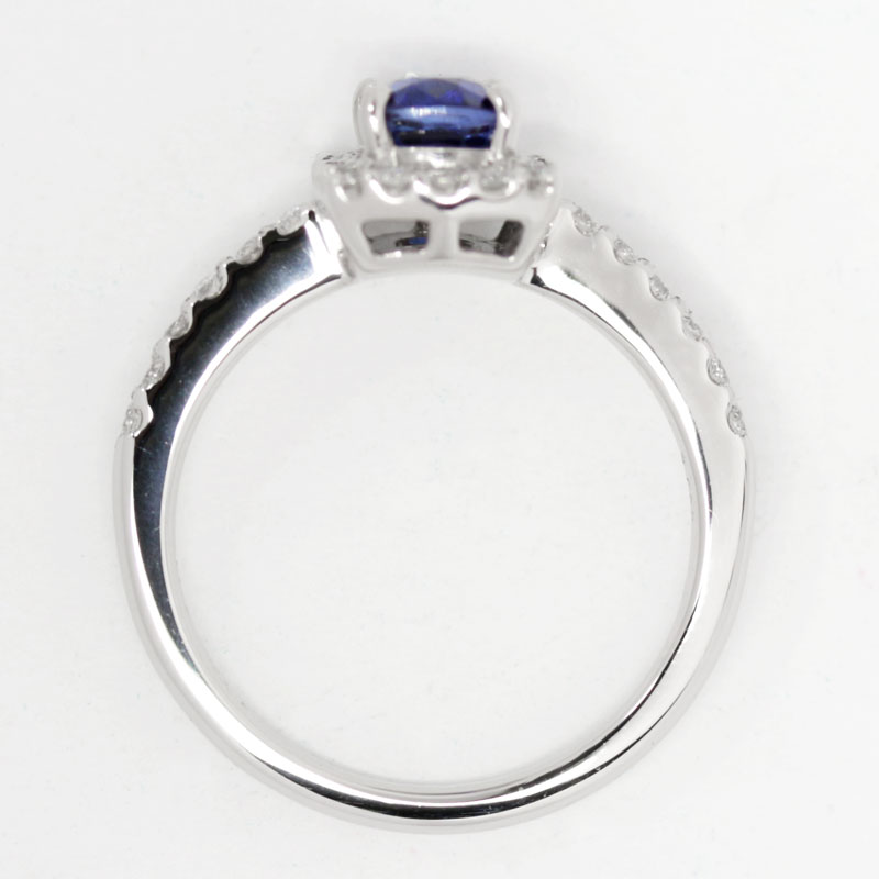 楽天市場】ロイヤルブルーサファイア 1.47ct リング 12号 PT900