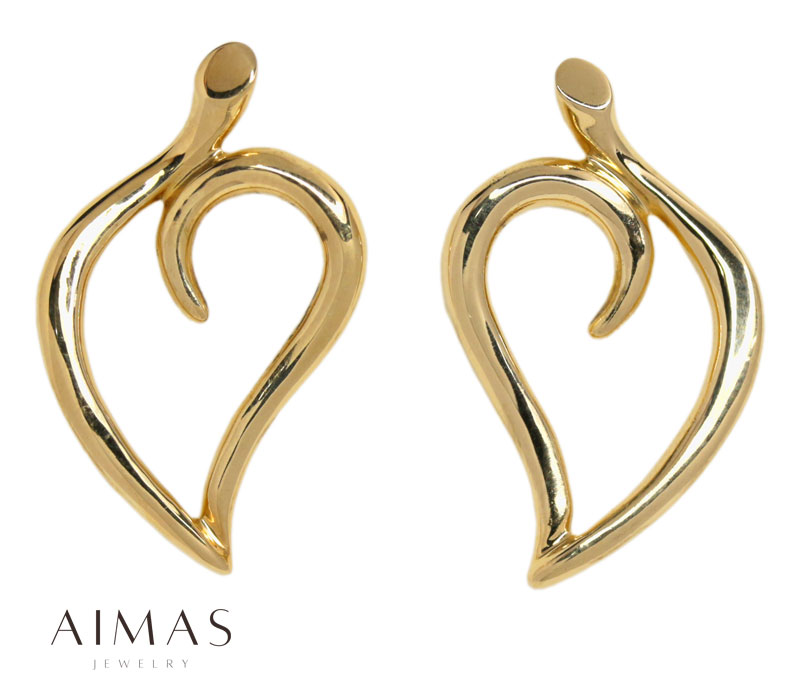 楽天市場】【Tiffany&Co.】ティファニー ピアス K18YG イエロー