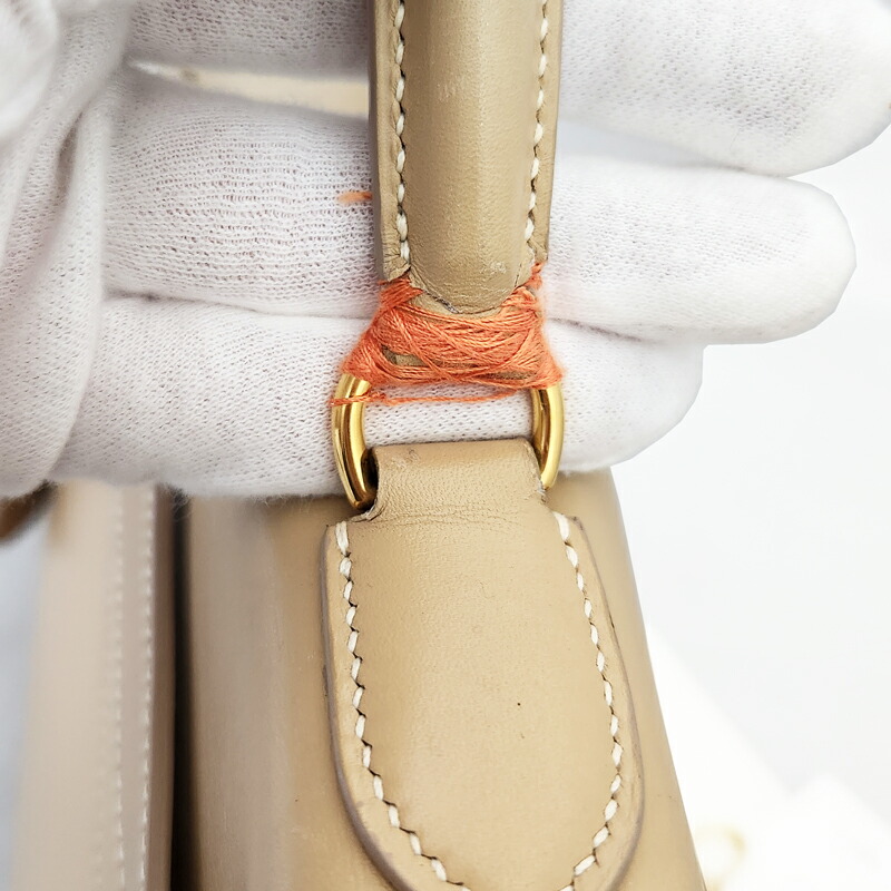 楽天市場】【HERMES】エルメス ケリー32 ベージュ ベージュ系 ボックス