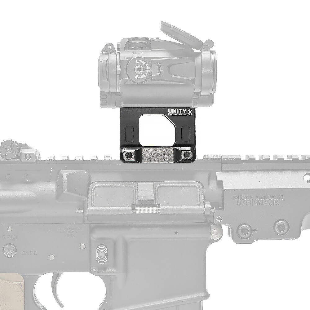 ACOG4倍グリーンドット 別売キルフラッシュ UNITYハイマウントセット