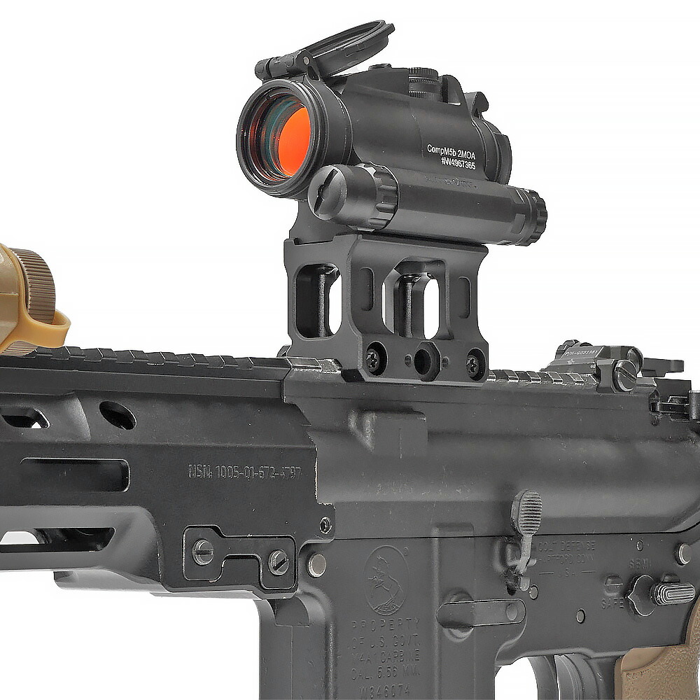 ACOG4倍グリーンドット 別売キルフラッシュ UNITYハイマウントセット