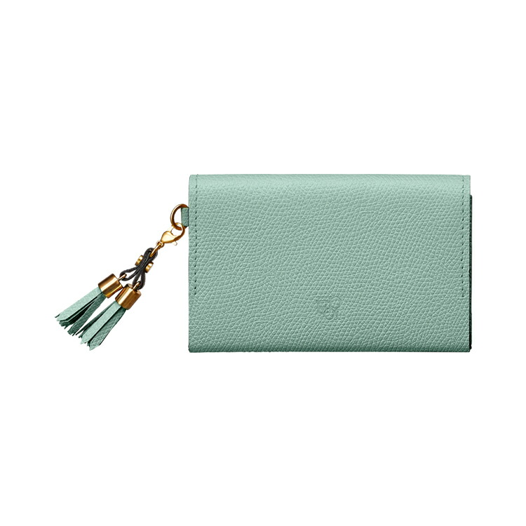 Epoi】カードケース(カラー:くじゃく)箱あり, Made in Japan Epoi