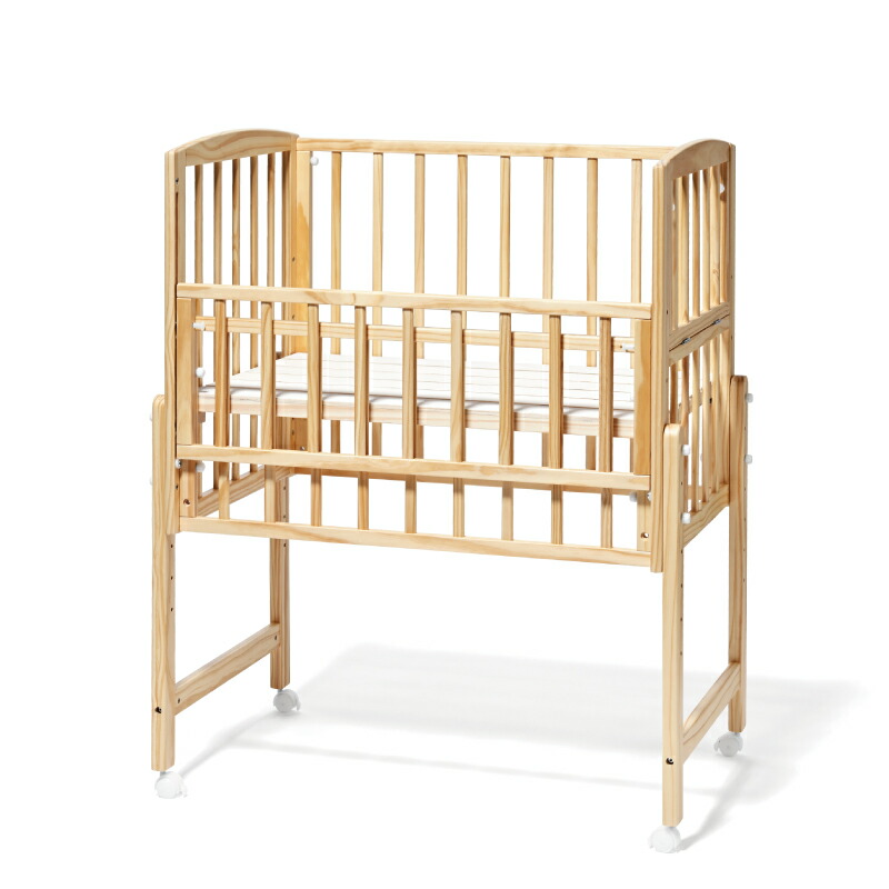 楽天市場】大和屋 ノモック Wオープンハイタイプ ミニベビーベッド