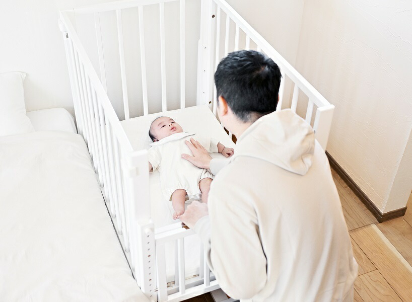 楽天市場】大和屋 そいねーるミニ ベビーベッド ベビーベッド