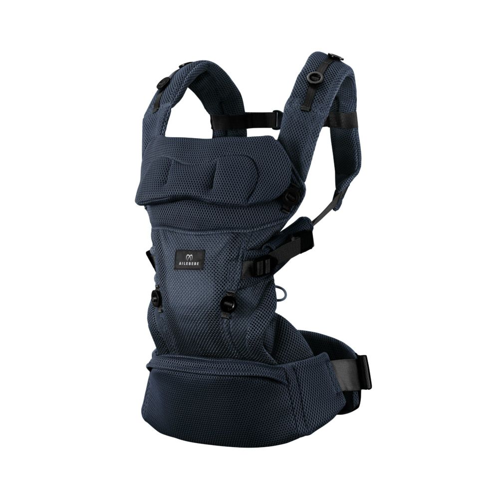 楽天市場】新生児対応 エールベベ・ベビーキャリア スリー ネイビー