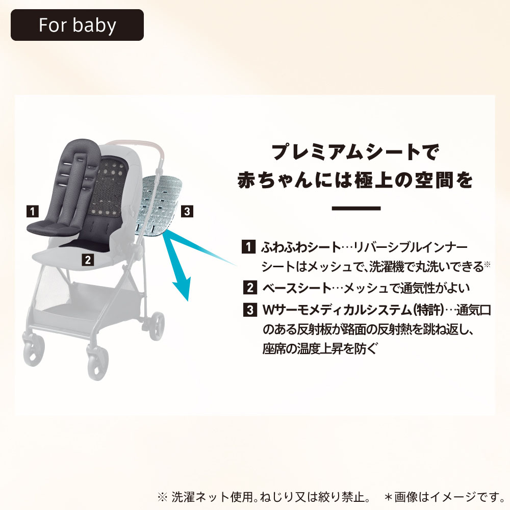 楽天市場】アップリカ ルーチェ(LUCE) ネイビー NV 2162342 A型