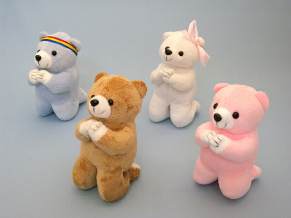 楽天市場】創価学会 グッズ 唱題クマさん【ホワイト・ベージュ・ブルー