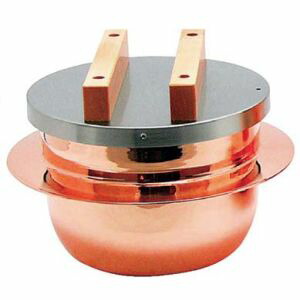 新光金属 新光堂 純銅製 炊飯釜 ごはんはどうだ！ 3合釜 CM-3 (鍋