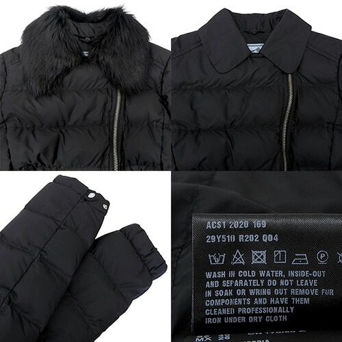 楽天市場】PRADA(プラダ) ファー付き ダウンジャケット アウター 2020