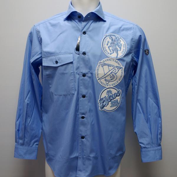 タグ付き新品未使用 BARNI VARNO デニムシャツ L バーニヴァーノ BARNI