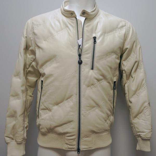 santafe レザー テーラードジャケット イントレチャート size 50 2026