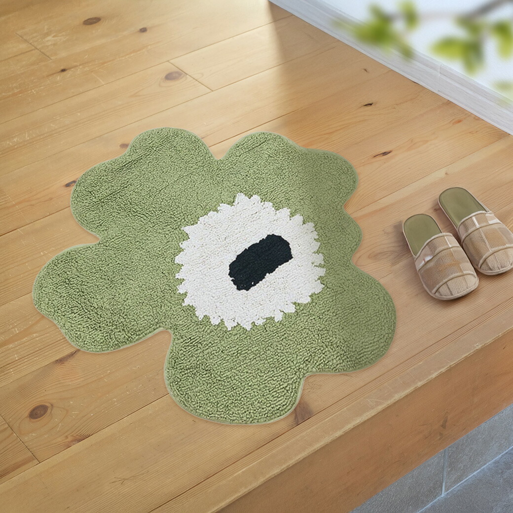 楽天市場】マリメッコ marimekko バスマット 玄関マット ミニラグ 73