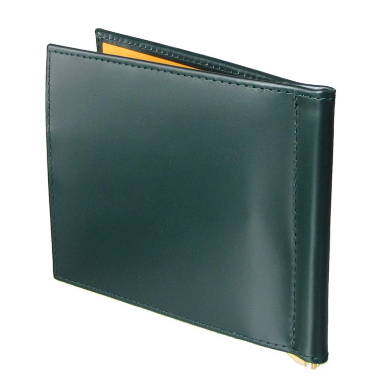 ETTINGER グリーン マネークリップ