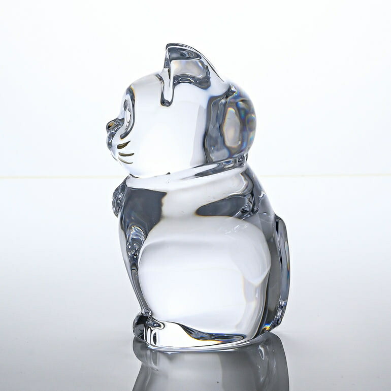 楽天市場】【名入れ可有料】バカラ Baccarat 招き猫 フィギュア