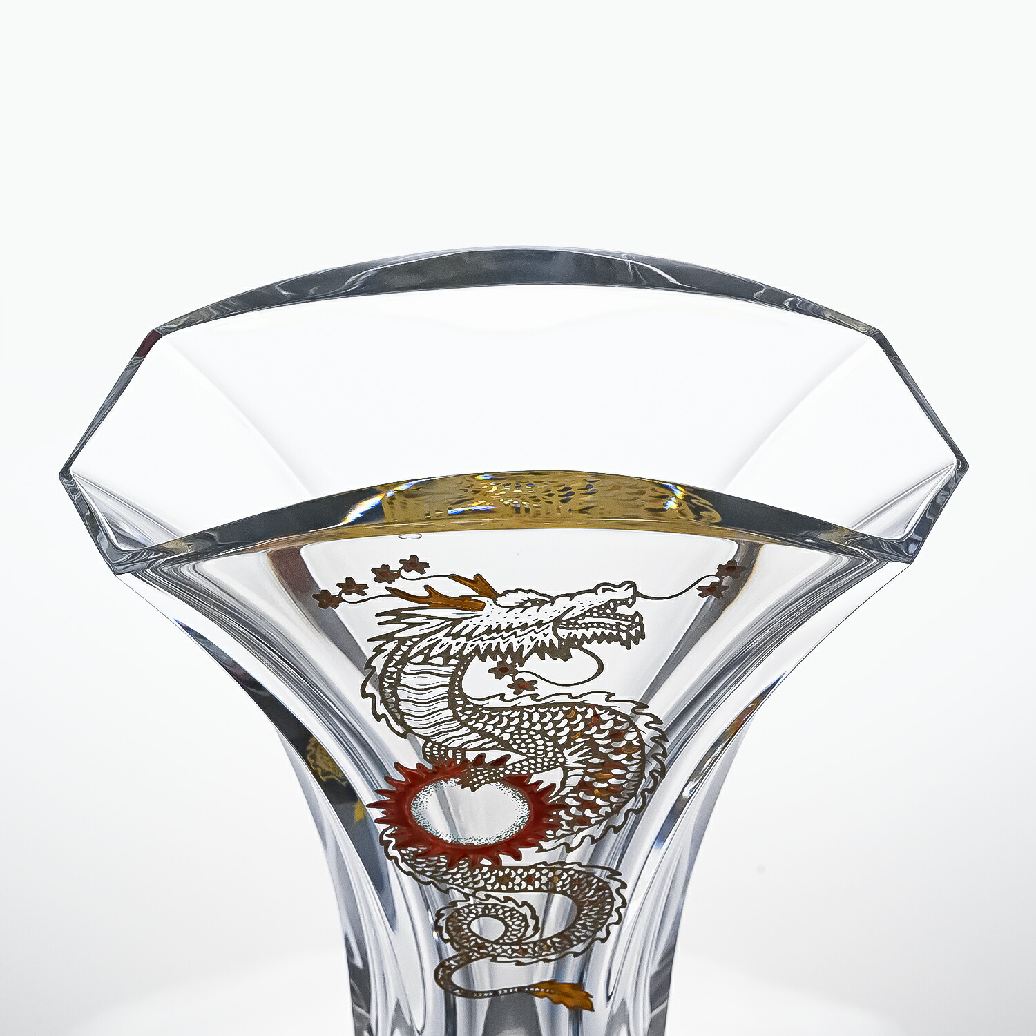 楽天市場】バカラ Baccarat ベース 花瓶 ギンコ ソーラードラゴン 龍