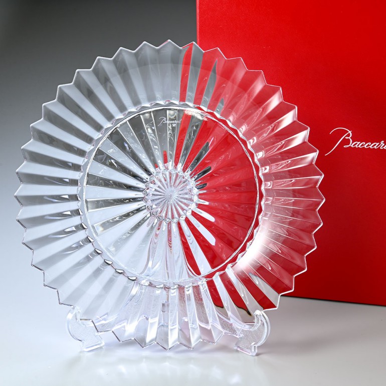 楽天市場】バカラ プレート 飾り皿 ミルニュイ スモールトレイ L 26cm