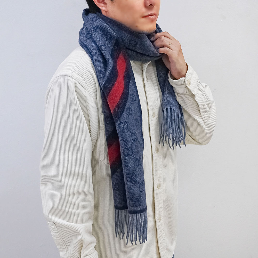 楽天市場】【刺しゅう可有料】 グッチ GUCCI マフラー メンズ