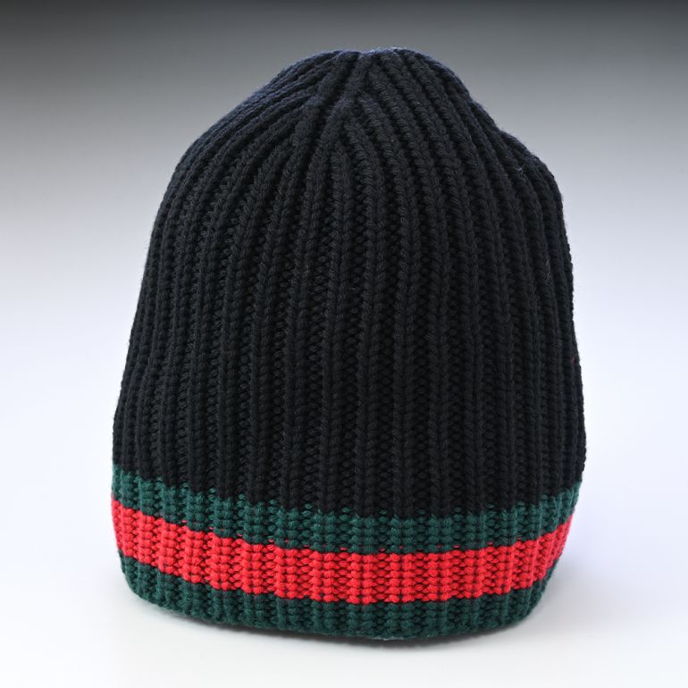 楽天市場】グッチ GUCCI ニットキャップ ニット帽 ウェビングライン