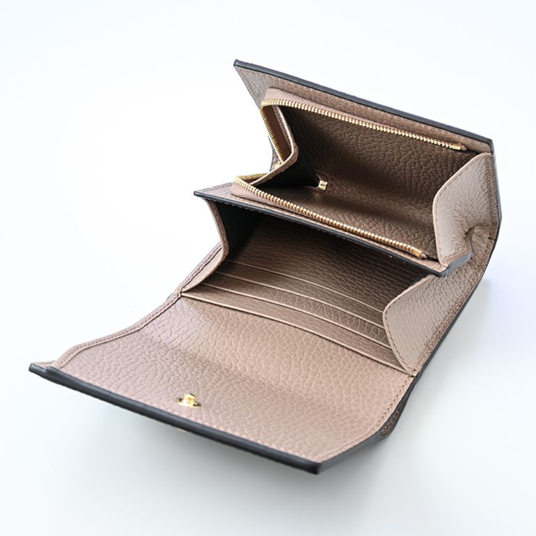 楽天市場】グッチ GUCCI 二つ折り財布 ミニ財布 レディース プチ