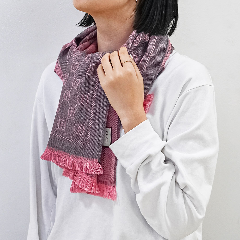 楽天市場】【刺しゅう可有料】 グッチ GUCCI ストール マフラー メンズ