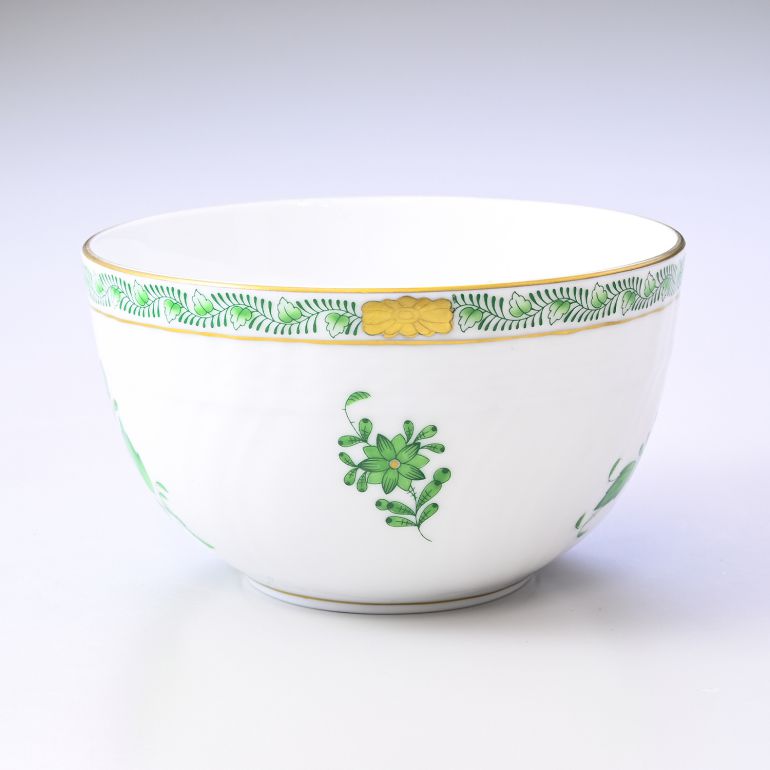楽天市場】ヘレンド ボウル アポニー・グリーン スラップボウル 洋食器