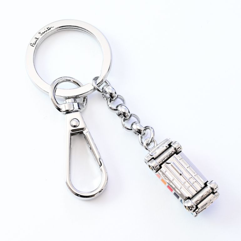 新品✨ポールスミス キーホルダー Mini ストライプ ウォール