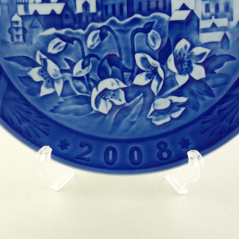 楽天市場】ロイヤルコペンハーゲン イヤープレート 2008年 平成20年 皿