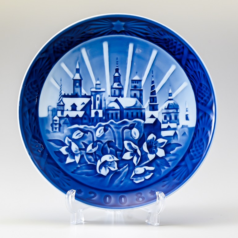 楽天市場】ロイヤルコペンハーゲン イヤープレート 2008年 平成20年 皿