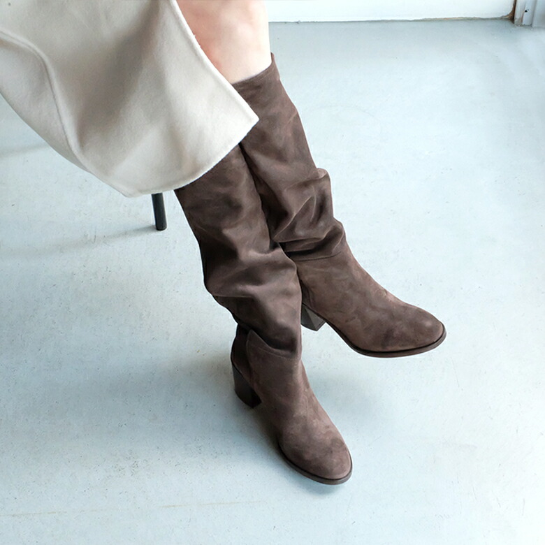 楽天市場】FABIO RUSCONI ファビオルスコーニ ロングブーツ ブラウン